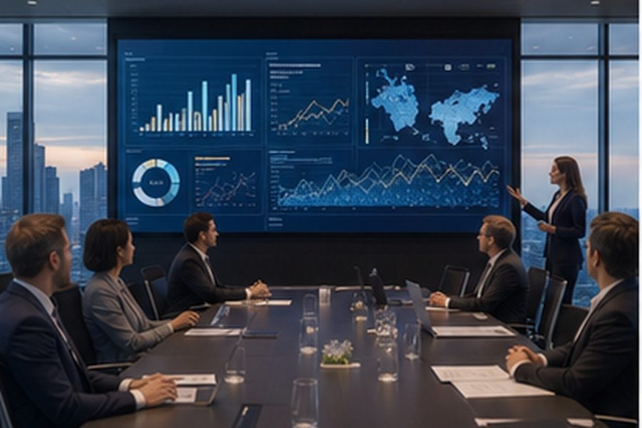 AI Economy editorial visual for Synthetic Data: The Solution to the AI Training Scarcity